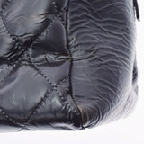 CHANEL シャネル マトラッセ チェーントート グレー レディース  コーティングレザー ショルダーバッグ Bランク 中古 銀蔵