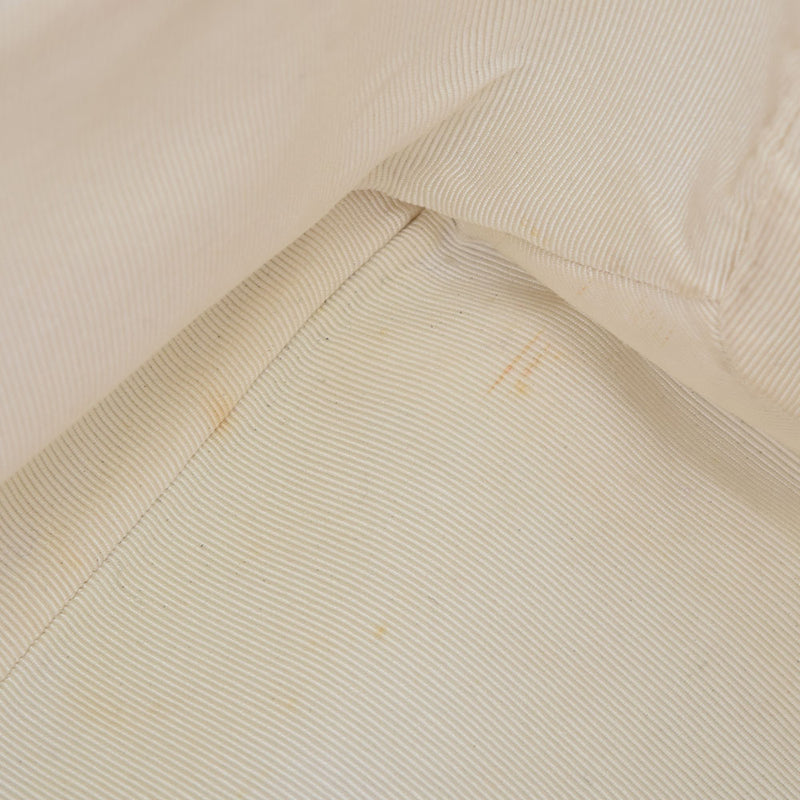 CHANEL シャネル ワイルドステッチ チェーントート ホワイト レディース ラムスキン ショルダーバッグ Bランク 中古 銀蔵