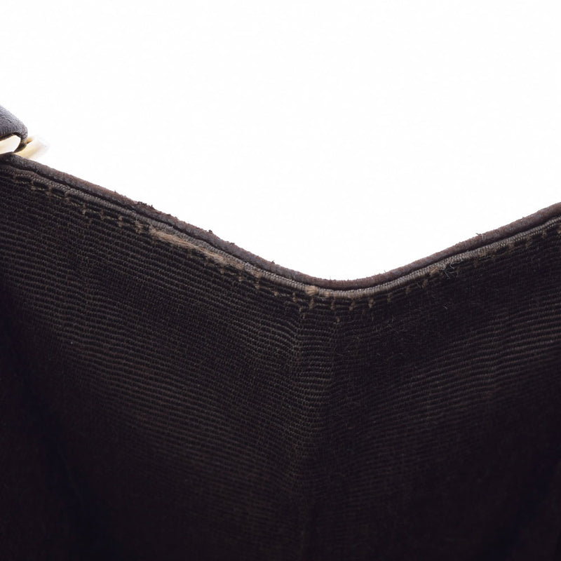 CHANEL シャネル マトラッセ チェーンショルダー 茶 ゴールド金具 レディース ラムスキン ショルダーバッグ Bランク 中古 銀蔵