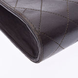 CHANEL シャネル マトラッセ チェーンショルダー 茶 ゴールド金具 レディース ラムスキン ショルダーバッグ Bランク 中古 銀蔵