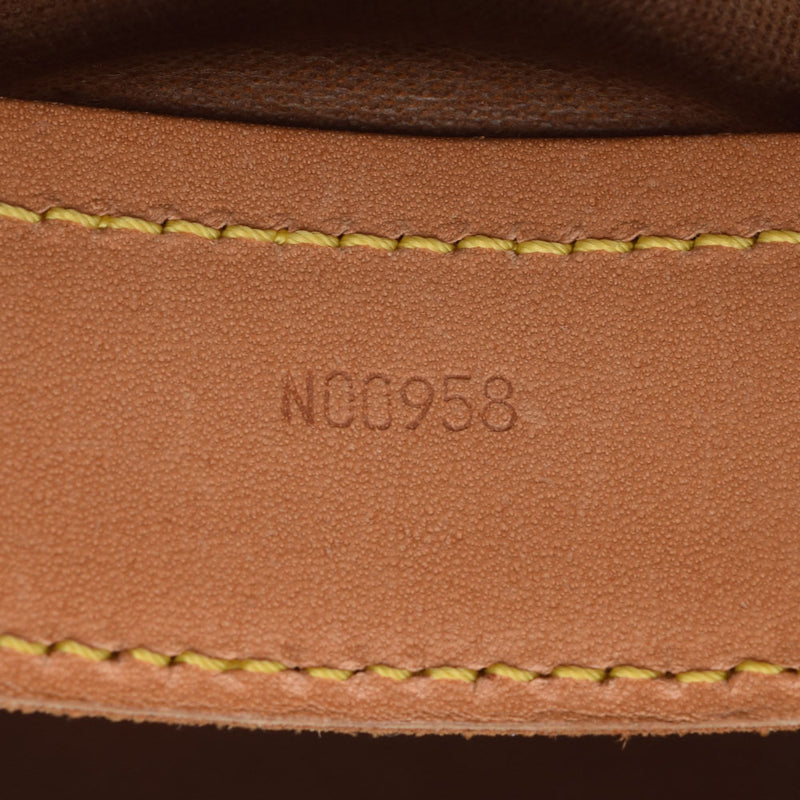 LOUIS VUITTON ルイヴィトン モノグラム フラネリー45 ブラウン M51115 レディース モノグラムキャンバス ショルダーバッグ Bランク 中古 銀蔵