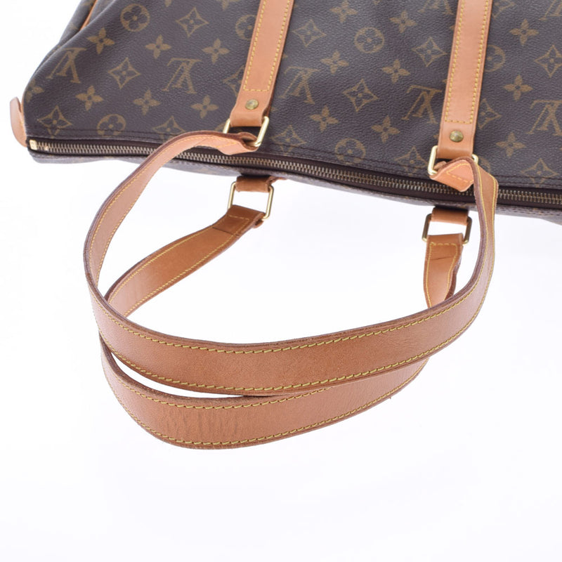 LOUIS VUITTON ルイヴィトン モノグラム フラネリー45 ブラウン M51115 レディース モノグラムキャンバス ショルダーバッグ Bランク 中古 銀蔵