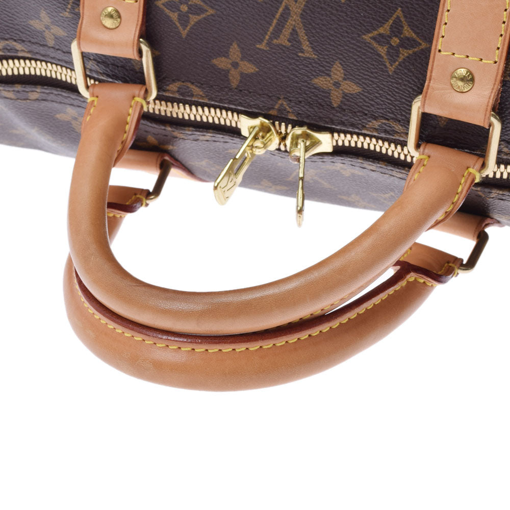 【LOUIS VUITTON/ルイ・ヴィトン】 キーポル バンドリエール55 モノグラム  M41414 ボストンバッグ PVC/ヌメ革 ブラウン ユニセックス【中古】【真子質店】【GD】【YMox】 ルイ ヴィトン モノグラム キーポル バンドリエール 55 ブラウン