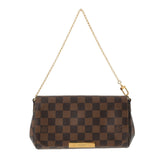 LOUIS VUITTON ルイヴィトン ダミエ フェイボリットPM ブラウン N41276 レディース ダミエキャンバス ショルダーバッグ Aランク 中古 銀蔵