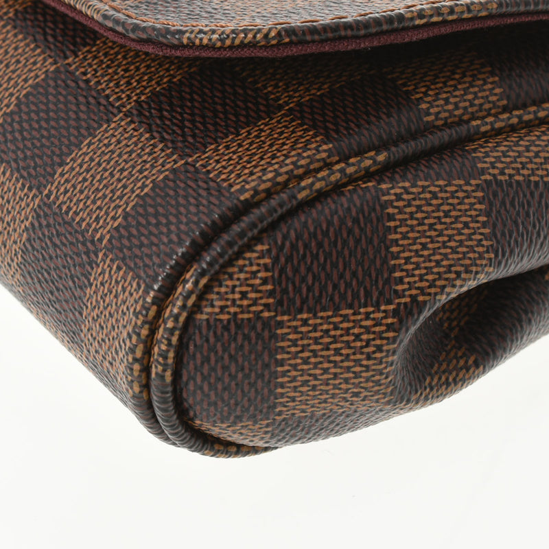 LOUIS VUITTON ルイヴィトン ダミエ フェイボリットPM ブラウン N41276 レディース ダミエキャンバス ショルダーバッグ Aランク 中古 銀蔵
