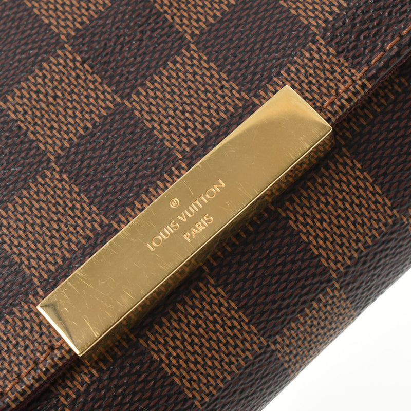 LOUIS VUITTON ルイヴィトン ダミエ フェイボリットPM ブラウン N41276 レディース ダミエキャンバス ショルダーバッグ Aランク 中古 銀蔵