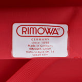RIMOWA リモワ × シュプリーム 18SS トパーズ マルチウィール 赤 メンズ アルミニウム キャリーバッグ ABランク 中古 銀蔵