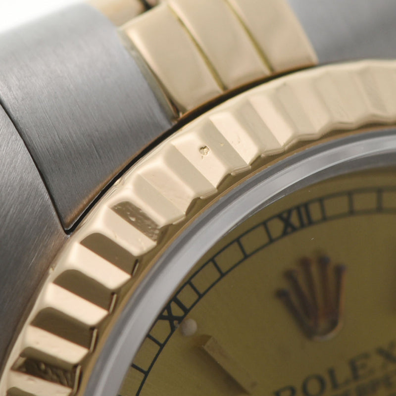 ROLEX ロレックス デイトジャスト 69173 レディース YG/SS 腕時計 自動巻き シャンパン文字盤 Aランク 中古 銀蔵