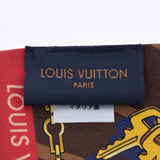 LOUIS VUITTON ルイヴィトン バンドー トリビュートトゥ ブラウン モノグラム柄 M76235 レディース シルク100％ スカーフ ABランク 中古 銀蔵