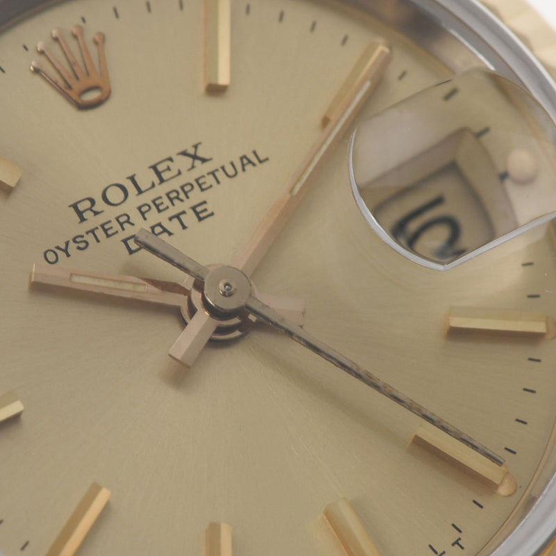 ROLEX ロレックス デイトジャスト 69173 レディース YG/SS 腕時計 自動巻き シャンパン文字盤 Aランク 中古 銀蔵