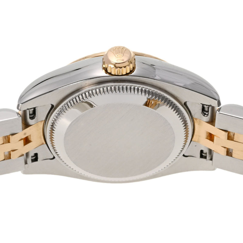 ROLEX ロレックス デイトジャスト 2Pダイヤ 179173 2BR レディース YG/SS 腕時計 自動巻き ホワイト文字盤 Aランク 中古 銀蔵