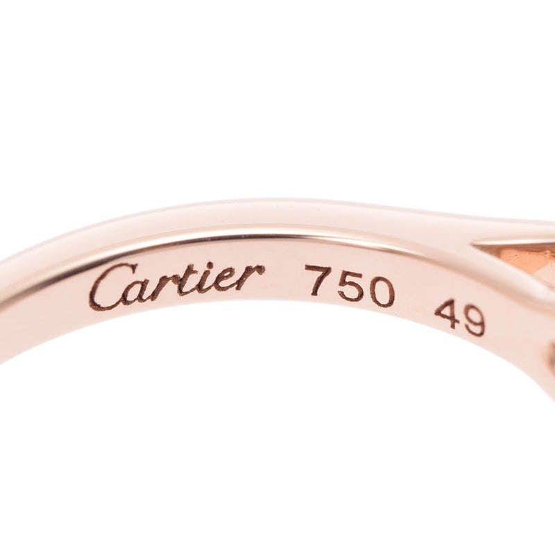 CARTIER カルティエ ソリテール リング #49 ダイヤ0.22ct E-VVS2-EX 9号 レディース K18ピンクゴールド リング・指輪 Aランク 中古 銀蔵