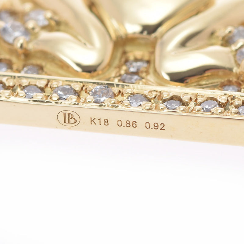 その他 PRIMA BIJOUX/プリマ ビジュー エメラルド0.86ct ダイヤ0.92ct レディース K18イエローゴールド ペンダントトップ Aランク 中古 銀蔵