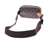 LOUIS VUITTON ルイヴィトン モノグラム ポシェットガンジュ ブラウン M51870 ユニセックス モノグラムキャンバス ボディバッグ Aランク 中古 銀蔵