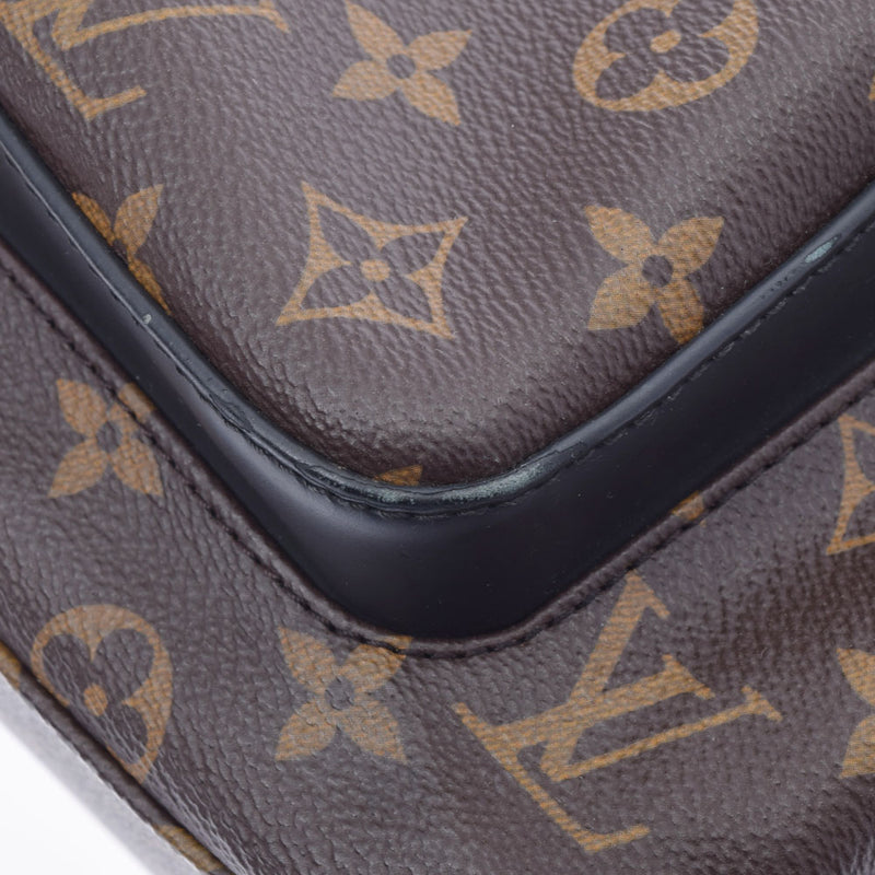 LOUIS VUITTON ルイヴィトン モノグラム マカサー ジョッシュ ブラウン/黒 M41530 メンズ モノグラムキャンバス リュック・デイパック Bランク 中古 銀蔵