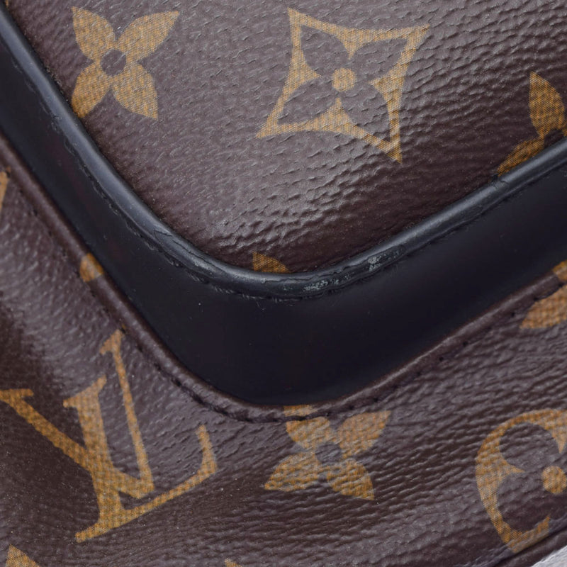 LOUIS VUITTON ルイヴィトン モノグラム マカサー ジョッシュ ブラウン/黒 M41530 メンズ モノグラムキャンバス リュック・デイパック Bランク 中古 銀蔵