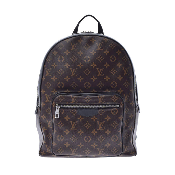 LOUIS VUITTON ルイヴィトン モノグラム マカサー ジョッシュ ブラウン/黒 M41530 メンズ モノグラムキャンバス リュック・デイパック Bランク 中古 銀蔵