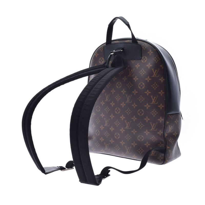 LOUIS VUITTON ルイヴィトン モノグラム マカサー ジョッシュ ブラウン/黒 M41530 メンズ モノグラムキャンバス リュック・デイパック Bランク 中古 銀蔵