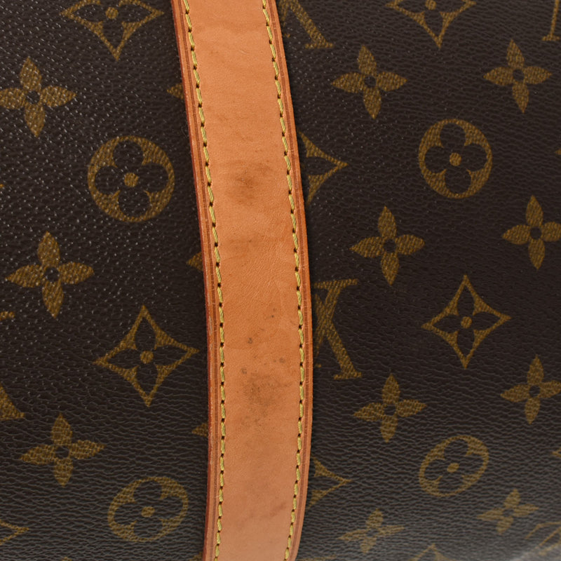 LOUIS VUITTON ルイヴィトン モノグラム キーポル55 ブラウン M41424 ユニセックス モノグラムキャンバス ボストンバッグ Bランク 中古 銀蔵