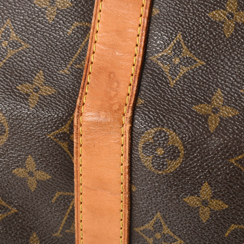 LOUIS VUITTON ルイヴィトン モノグラム キーポル55 ブラウン M41424 ユニセックス モノグラムキャンバス ボストンバッグ Bランク 中古 銀蔵