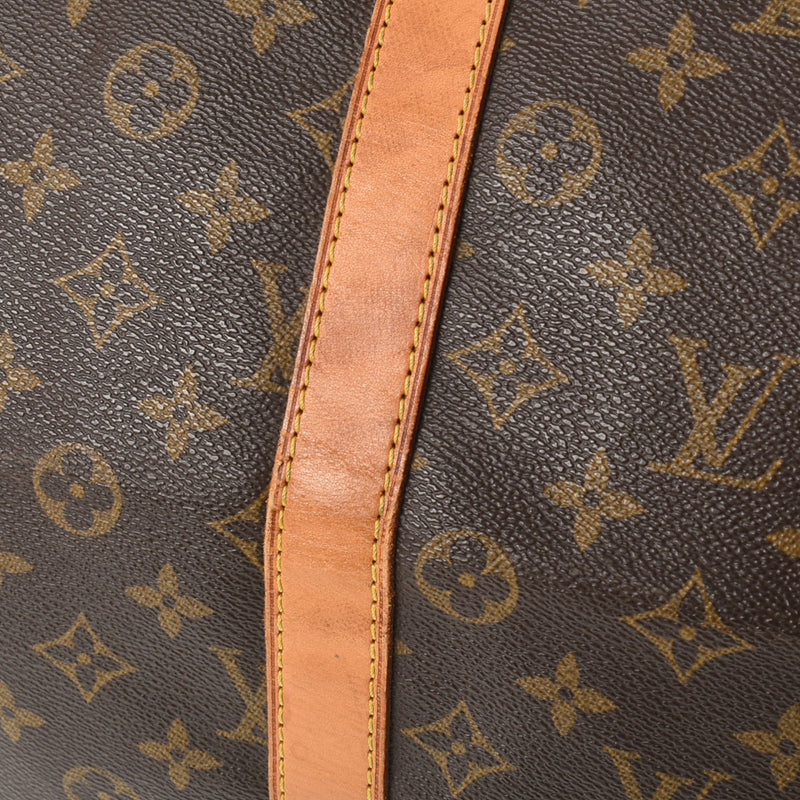 LOUIS VUITTON ルイヴィトン モノグラム キーポル55 ブラウン M41424 ユニセックス モノグラムキャンバス ボストンバッグ Bランク 中古 銀蔵