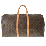 LOUIS VUITTON ルイヴィトン モノグラム キーポル55 ブラウン M41424 ユニセックス モノグラムキャンバス ボストンバッグ Bランク 中古 銀蔵