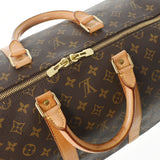 LOUIS VUITTON ルイヴィトン モノグラム キーポル55 ブラウン M41424 ユニセックス モノグラムキャンバス ボストンバッグ Bランク 中古 銀蔵