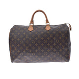 LOUIS VUITTON ルイヴィトン モノグラム スピーディ40 ブラウン M41522 ユニセックス モノグラムキャンバス ハンドバッグ Bランク 中古 銀蔵