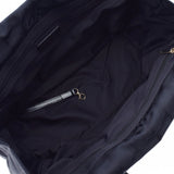 CHANEL シャネル ニュートラベルライン トートMM 黒 レディース ナイロン レザー ハンドバッグ ABランク 中古 銀蔵