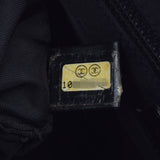 CHANEL シャネル ニュートラベルライン トートMM 黒 レディース ナイロン レザー ハンドバッグ ABランク 中古 銀蔵