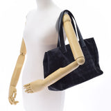 CHANEL シャネル ニュートラベルライン トートMM 黒 レディース ナイロン レザー ハンドバッグ ABランク 中古 銀蔵