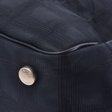 CHANEL シャネル ニュートラベルライン トートMM 黒 レディース ナイロン レザー ハンドバッグ ABランク 中古 銀蔵