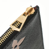 LOUIS VUITTON ルイヴィトン モノグラム アンプラント ネオノエMM ブラック/ベージュ M45497 レディース グレインレザー ショルダーバッグ Aランク 中古 銀蔵