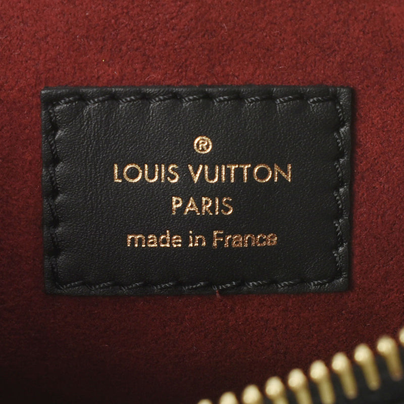 LOUIS VUITTON ルイヴィトン モノグラム アンプラント ネオノエMM ブラック/ベージュ M45497 レディース グレインレザー ショルダーバッグ Aランク 中古 銀蔵