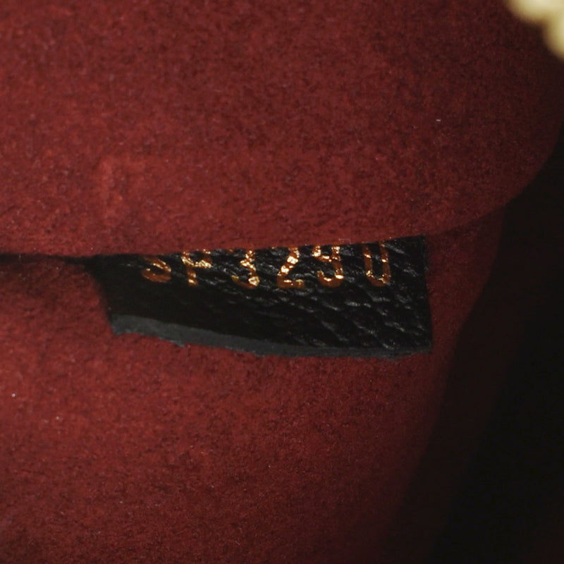 LOUIS VUITTON ルイヴィトン モノグラム アンプラント ネオノエMM ブラック/ベージュ M45497 レディース グレインレザー ショルダーバッグ Aランク 中古 銀蔵