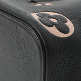 LOUIS VUITTON ルイヴィトン モノグラム アンプラント ネオノエMM ブラック/ベージュ M45497 レディース グレインレザー ショルダーバッグ Aランク 中古 銀蔵