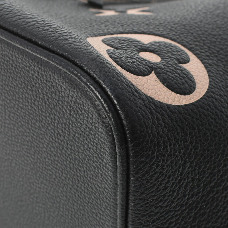 LOUIS VUITTON ルイヴィトン モノグラム アンプラント ネオノエMM ブラック/ベージュ M45497 レディース グレインレザー ショルダーバッグ Aランク 中古 銀蔵