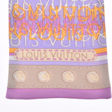 LOUIS VUITTON ルイヴィトン バンドー  パープル/ピンク レディース シルク100％ スカーフ Aランク 中古 銀蔵