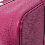 HERMES エルメス ガーデンパーティ PM ローズパープル シルバー金具 C刻印(2018年頃) レディース ネゴンダ ハンドバッグ Aランク 中古 銀蔵