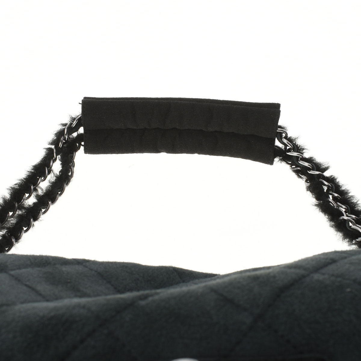 シャネル ムートン バッグ ショルダー 斜め掛け 黒 美品！ターンロック レア CHANEL（ショルダーバッグ）のフリマアイテム一覧