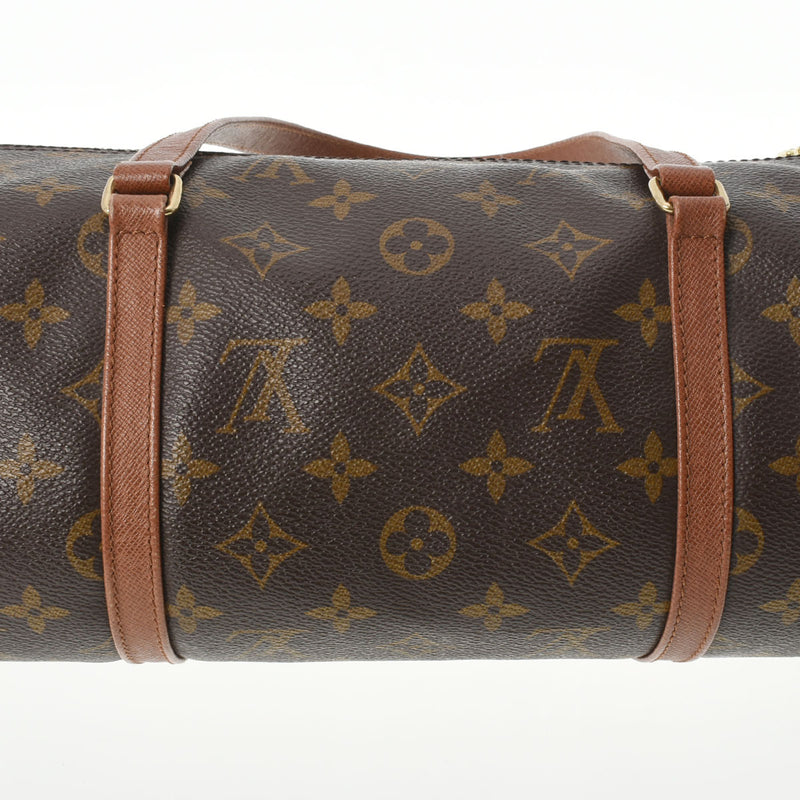 LOUIS VUITTON ルイヴィトン モノグラム パピヨン GM 旧型 ブラウン M51385 レディース モノグラムキャンバス ハンドバッグ Bランク 中古 銀蔵