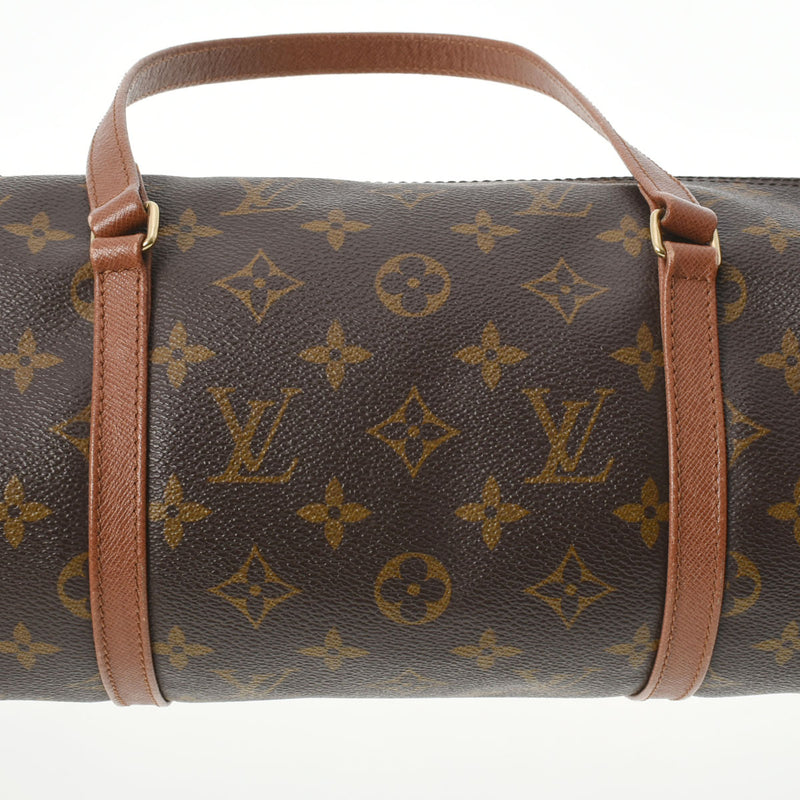 LOUIS VUITTON ルイヴィトン モノグラム パピヨン GM 旧型 ブラウン M51385 レディース モノグラムキャンバス ハンドバッグ Bランク 中古 銀蔵