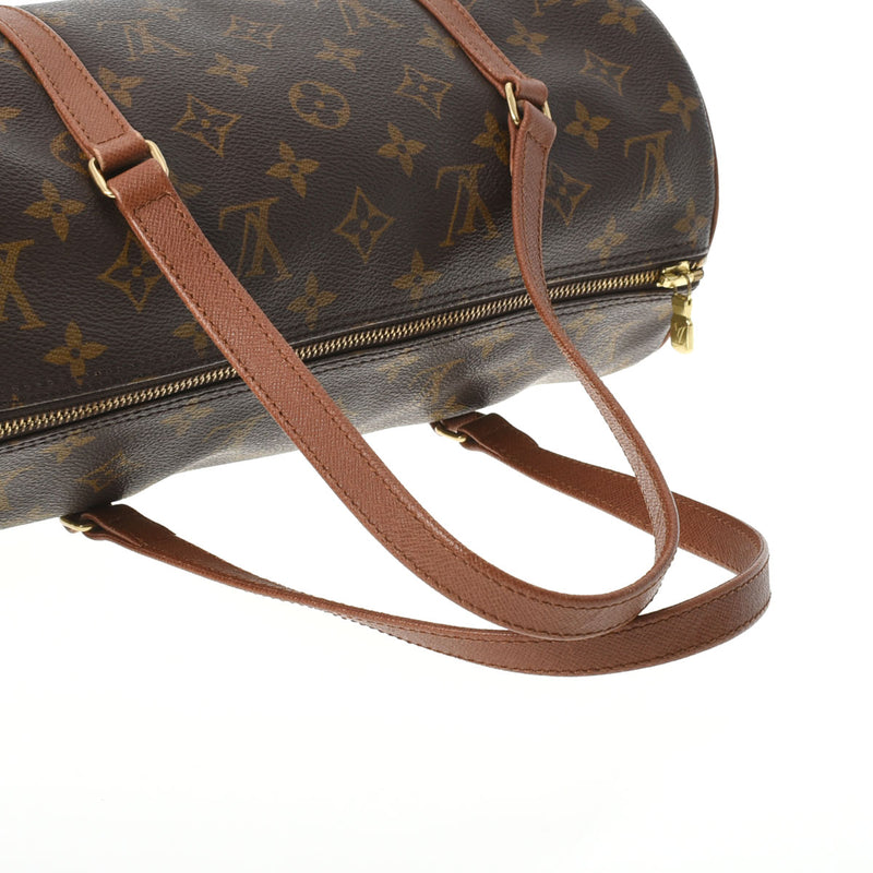 LOUIS VUITTON ルイヴィトン モノグラム パピヨン GM 旧型 ブラウン M51385 レディース モノグラムキャンバス ハンドバッグ Bランク 中古 銀蔵