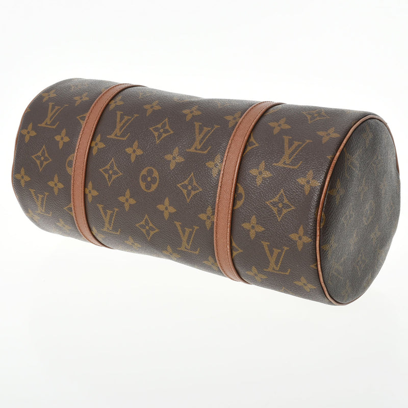 LOUIS VUITTON ルイヴィトン モノグラム パピヨン GM 旧型 ブラウン M51385 レディース モノグラムキャンバス ハンドバッグ Bランク 中古 銀蔵