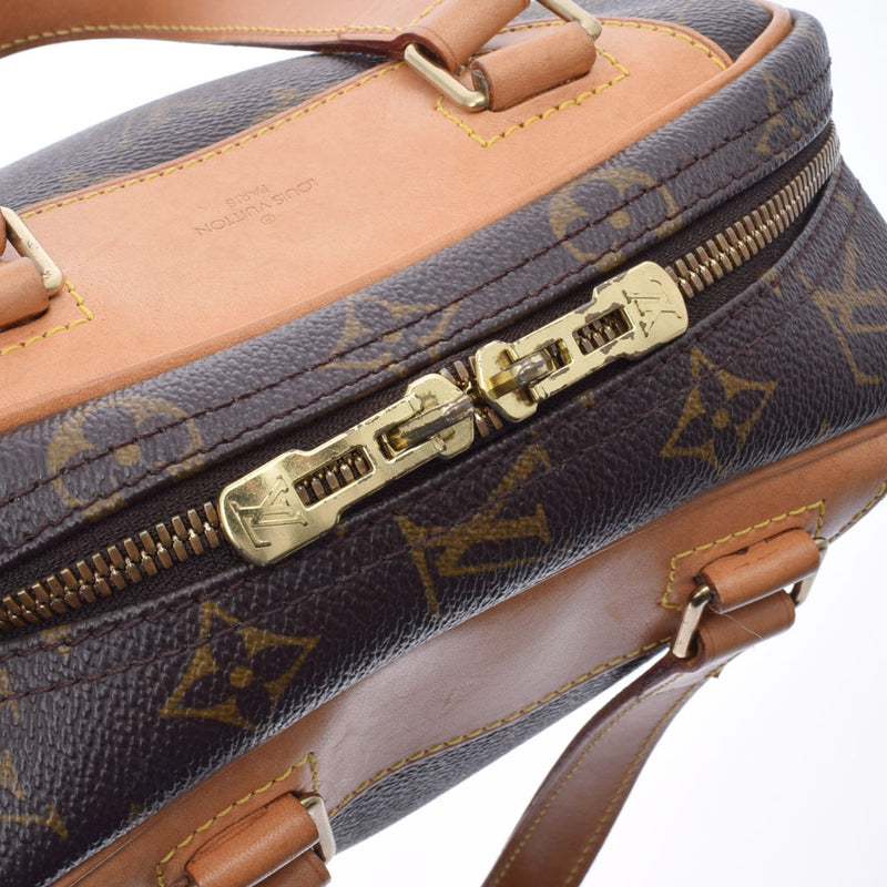 LOUIS VUITTON ルイヴィトン モノグラム エクスキュルシオン ブラウン M41450 ユニセックス モノグラムキャンバス ハンドバッグ Bランク 中古 銀蔵