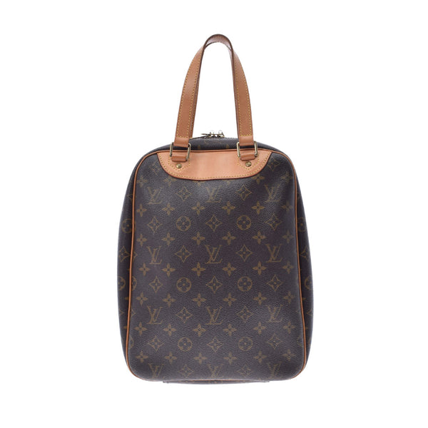 LOUIS VUITTON ルイヴィトン モノグラム エクスキュルシオン ブラウン M41450 ユニセックス モノグラムキャンバス ハンドバッグ Bランク 中古 銀蔵