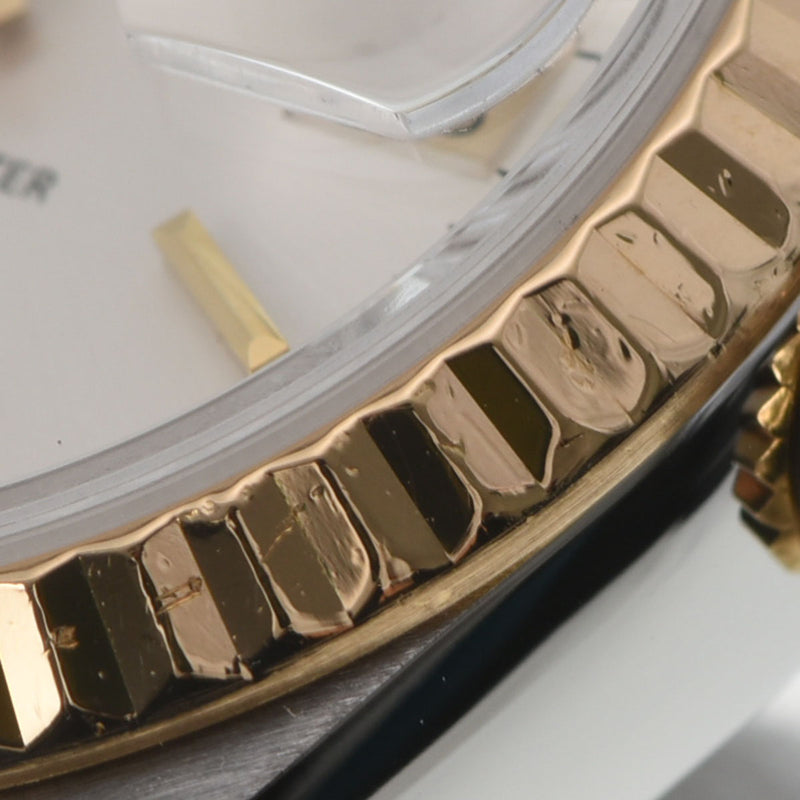 ROLEX ロレックス デイトジャスト 69173 レディース YG/SS 腕時計 自動巻き シルバー文字盤 Aランク 中古 銀蔵