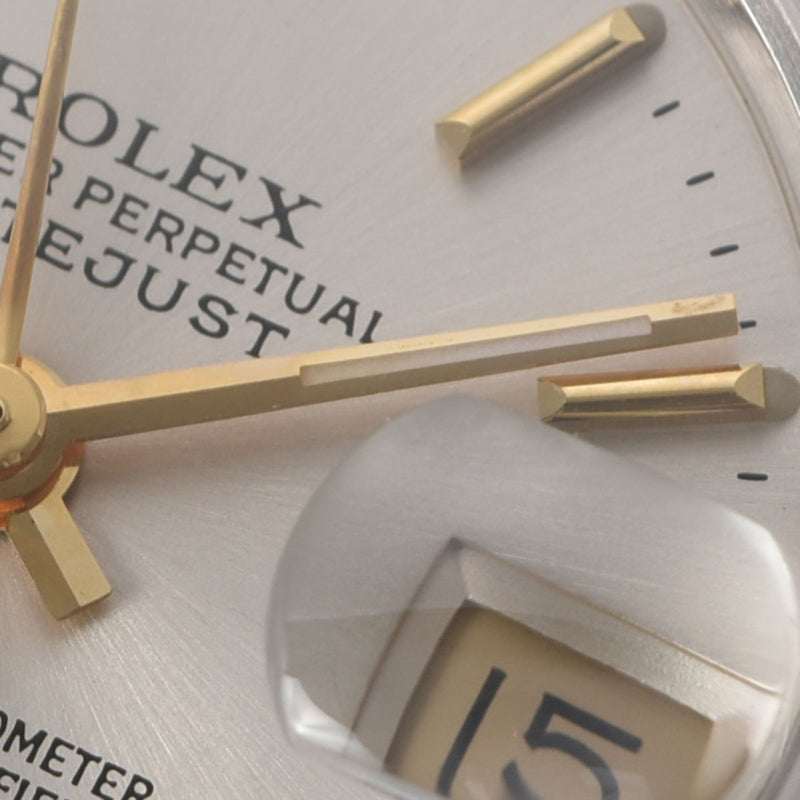 ROLEX ロレックス デイトジャスト 69173 レディース YG/SS 腕時計 自動巻き シルバー文字盤 Aランク 中古 銀蔵