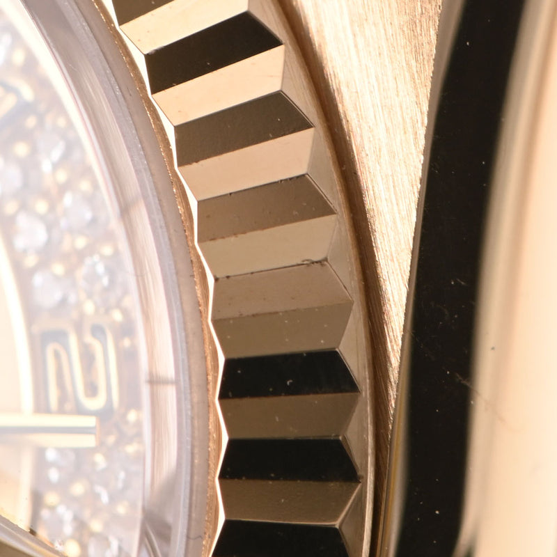 ROLEX ロレックス デイトジャスト 69178 レディース YG 腕時計 自動巻き ミリヤードダイヤ文字盤 Aランク 中古 銀蔵