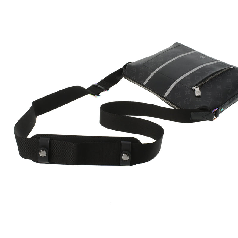 LOUIS VUITTON ルイヴィトン モノグラム エクリプス アポロメッセンジャーPM フラグメント 黒 M43410 メンズ ショルダーバッグ Aランク 中古 銀蔵